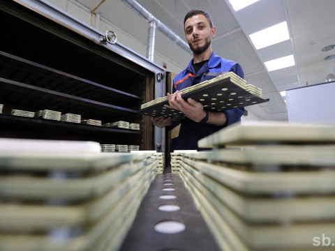 Vitsebsk Radio Components Plant Manalit produces components for the Russian military-industrial complex, including on equipment sourced from the EU