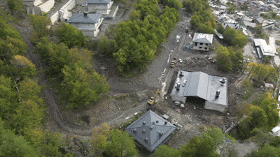 Масштабная стройка в «Красной Поляне»